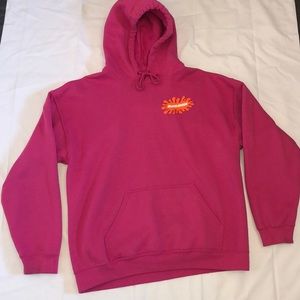 A Pink Nickelodeon Pullover Hoodie